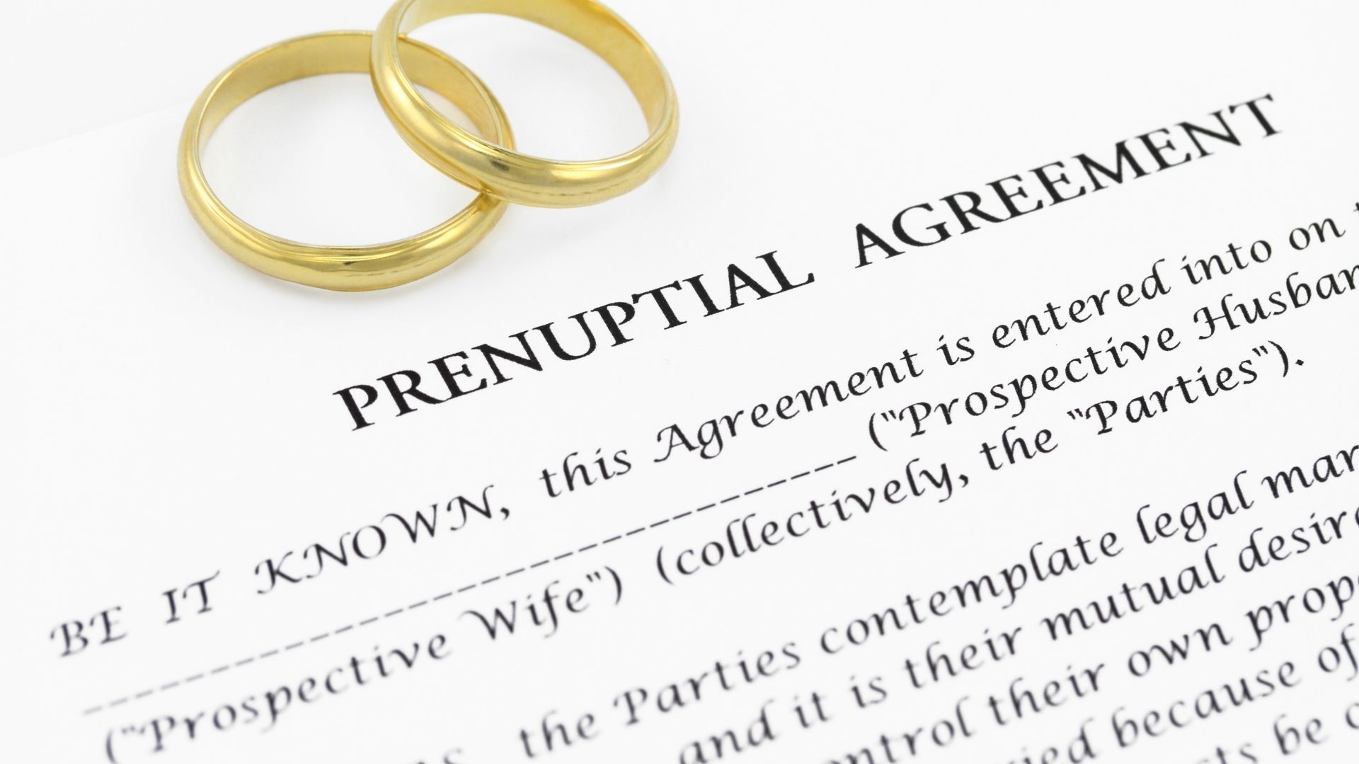 enforcing prenuptial and postnuptial agreements in divorce cases