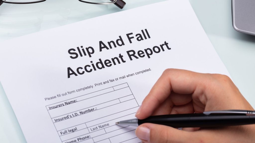 how to prove negligence in a slip and fall accident claim