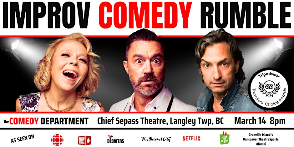 improv comedy rumble presented by the comedy department