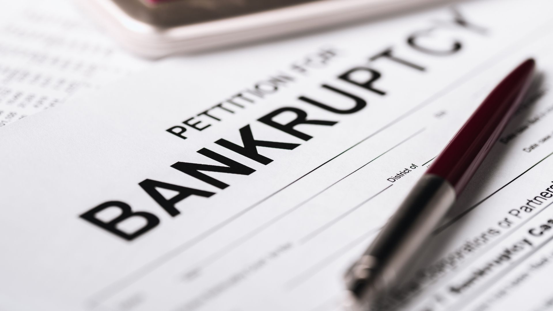 the different types of bankruptcy which one is right for your situation